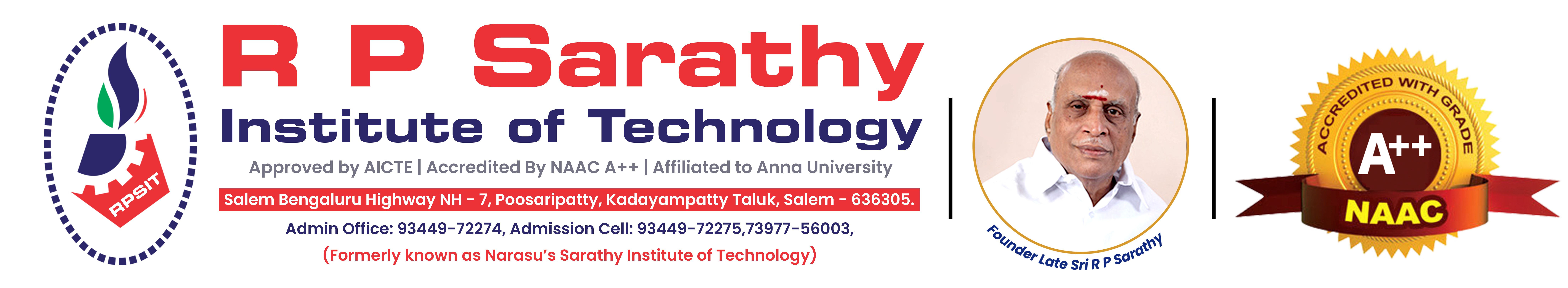 R P Sarathy institute of Technology, Salem
